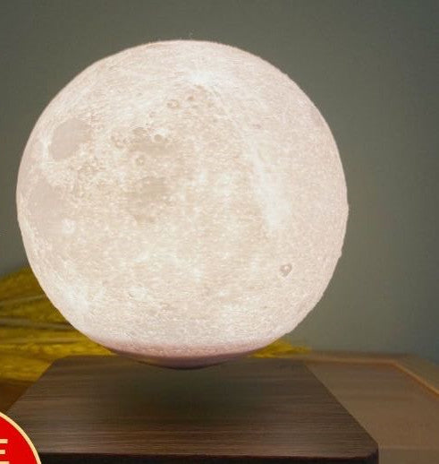 Magnetic Levitating Moon Lamp 3D Floating LED Night Light