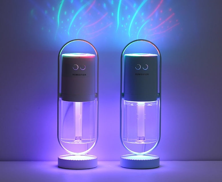 Magic Shadow USB Humidifier with Projection Night Light Mini