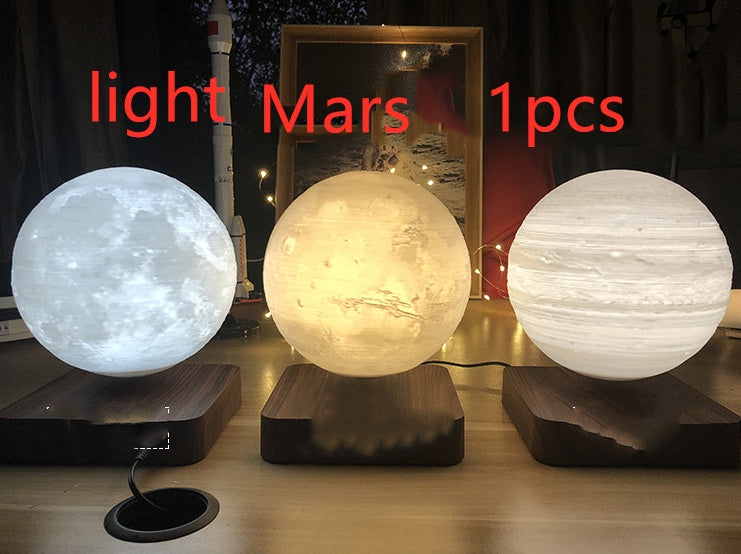 Magnetic Levitating Moon Lamp 3D Floating LED Night Light
