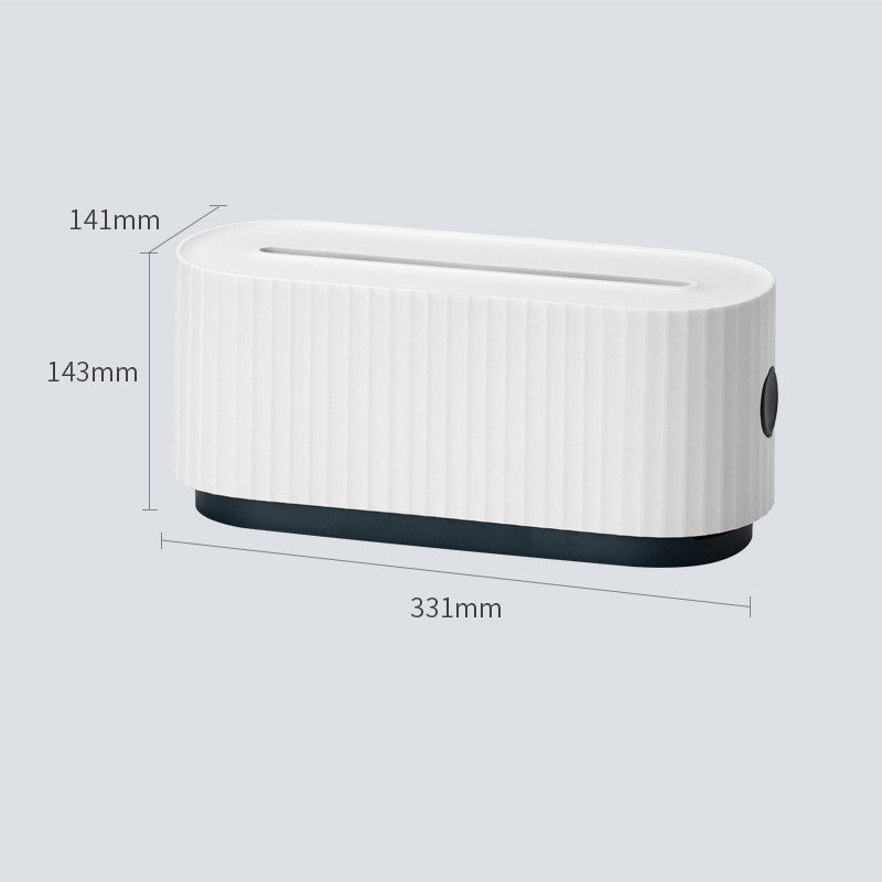 Cable Management Box for Power Strip Cord Organizer Dustproof